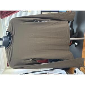 SET Active Airluxe Long Sleeve Top New XL no bag. Brown.